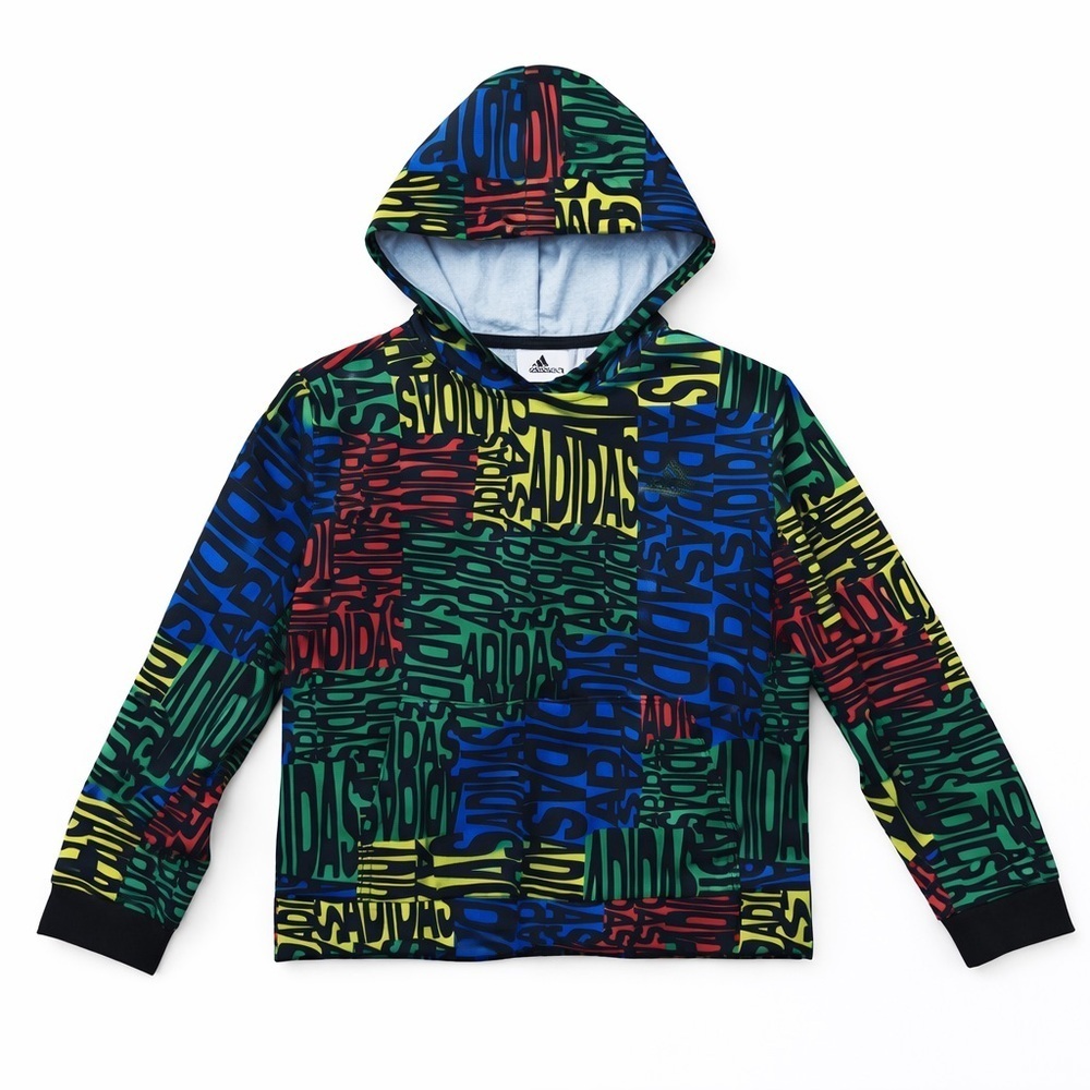 Adidas Kids Graphic Hoodie Pullover Sweatshirt, Sizes 14/16